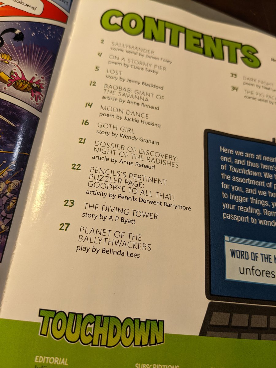 RevHappiness's tweet photo. My first story appearing in @theschoolmag - The Diving Tower.
Just in time for summer. My characters are braver than me.
The illustrations by David Legge are absolutely SUPERB!
#StoryPublication #writing #writer #TheSchoolMagazine #DavidLeggeIllustrator #OzWriting #OzAuthor https://t.co/Ags03E5QWQ