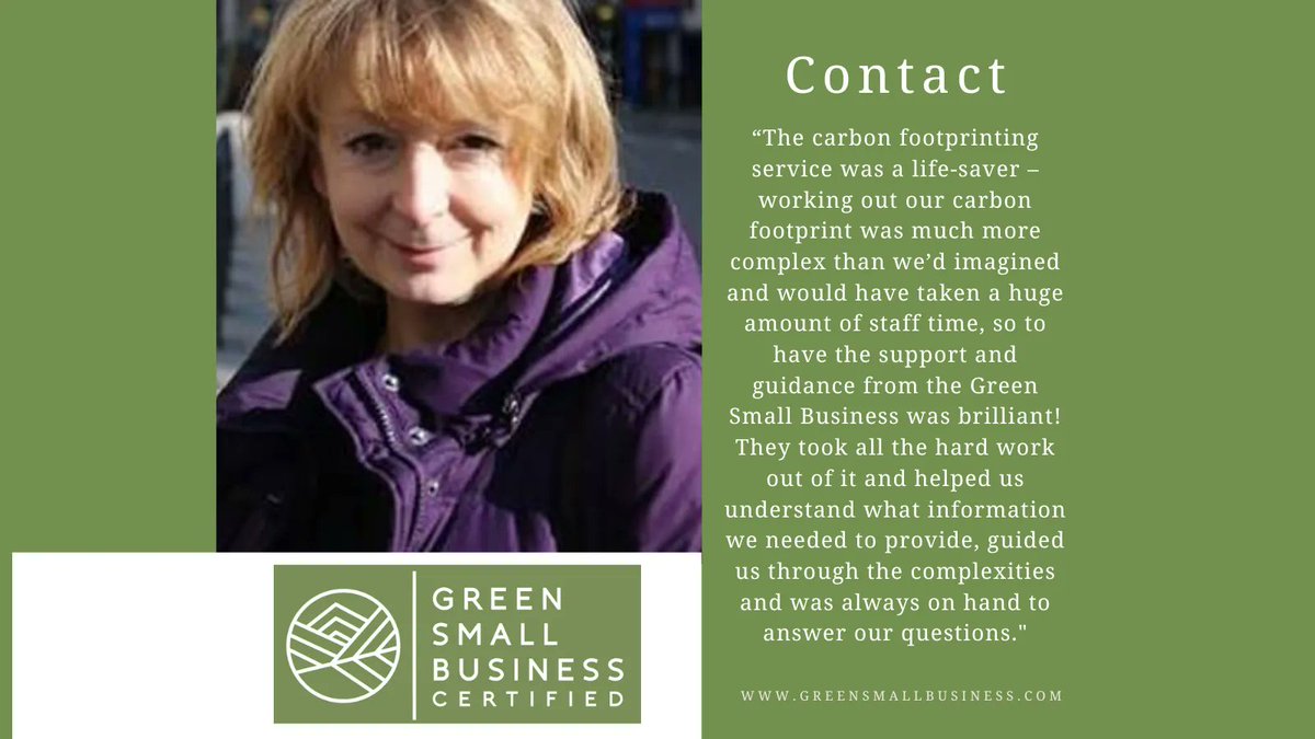 Congratulations to <a href="/contactfamilies/">Contact</a> are Green Small Business Certified 👏

For more information on how you can get certified visit buff.ly/3f5l2Oo

#greensmallbusiness #sustainablebusiness #carbonfootprinting