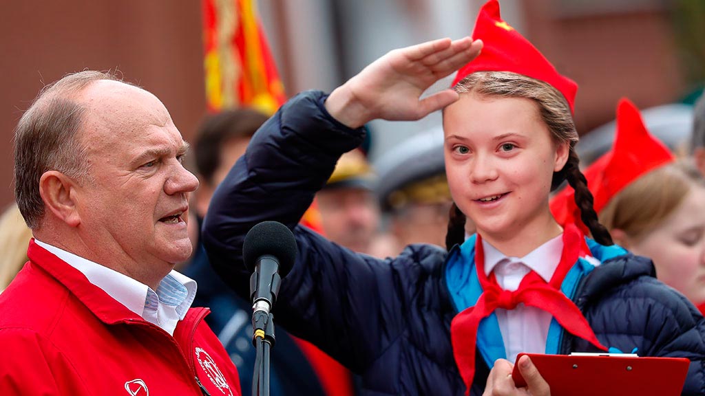 Грета Тунберг внезапно заявила, что для спасения планеты нужно «свергнуть всю капиталистическую систему Запада»