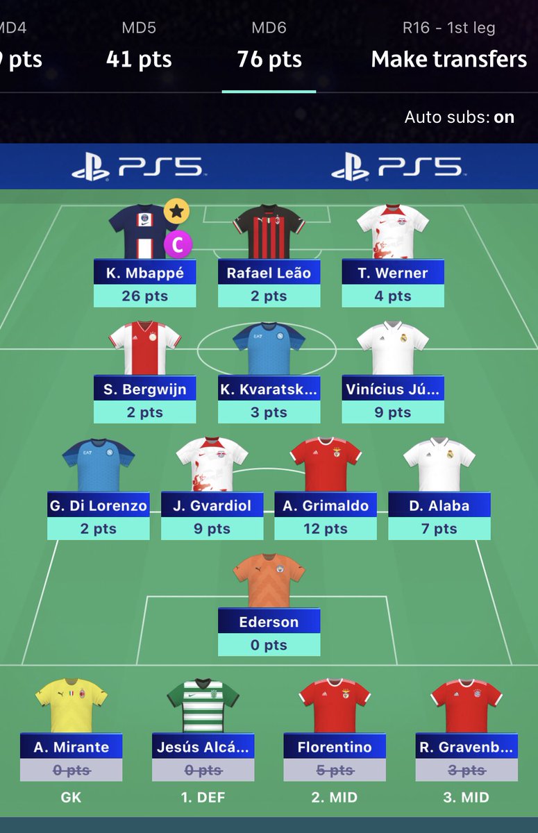 Certifiedopeboi's tweet photo. If only Napoli players came through #CLfantasy https://t.co/LUzNCkTgxh