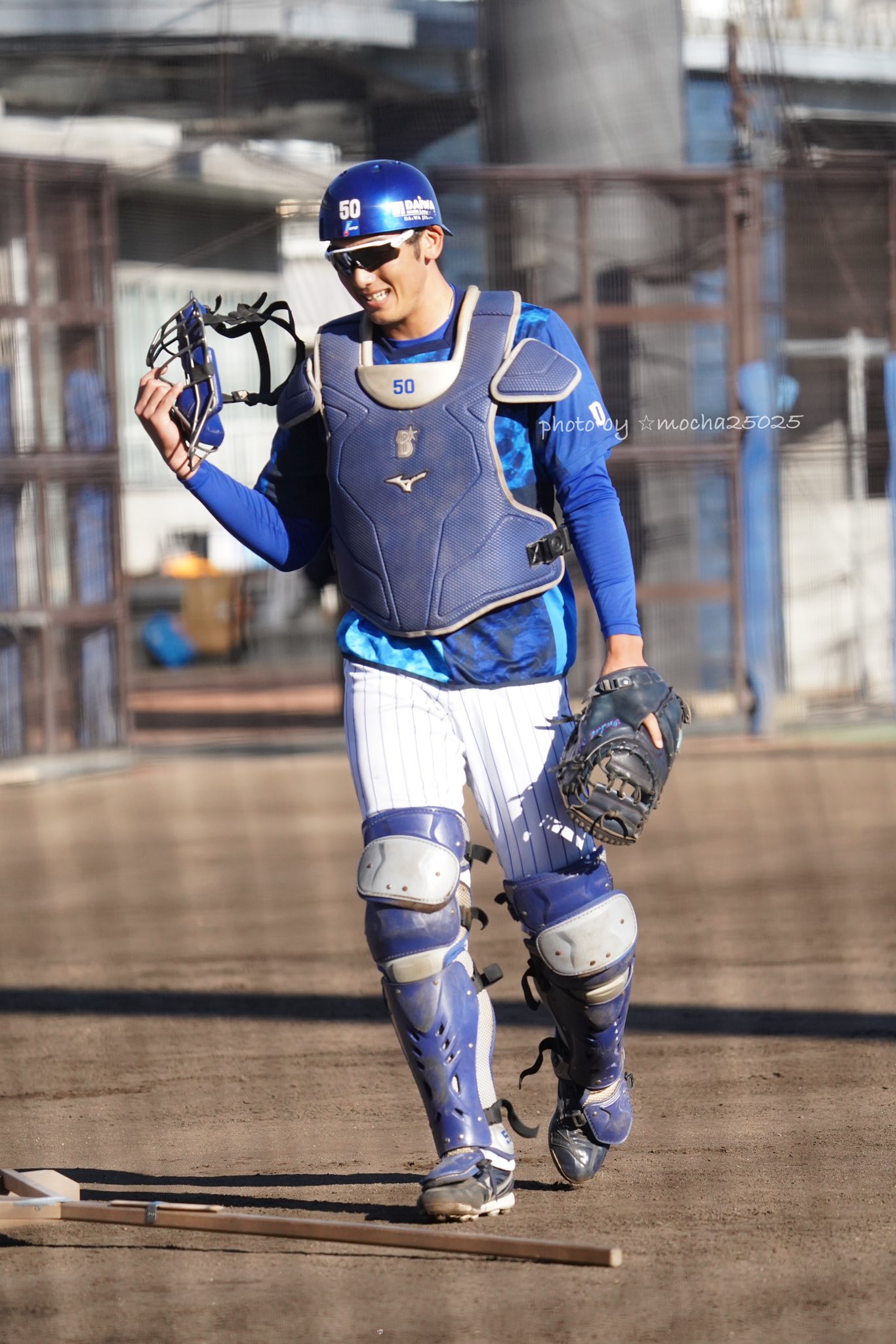 横浜DeNAベイスターズ ユニフォーム 山本祐大　直筆サイン Lサイズ 横浜DeNAベイスターズ ユニフォーム 山本祐大 サイン入り L