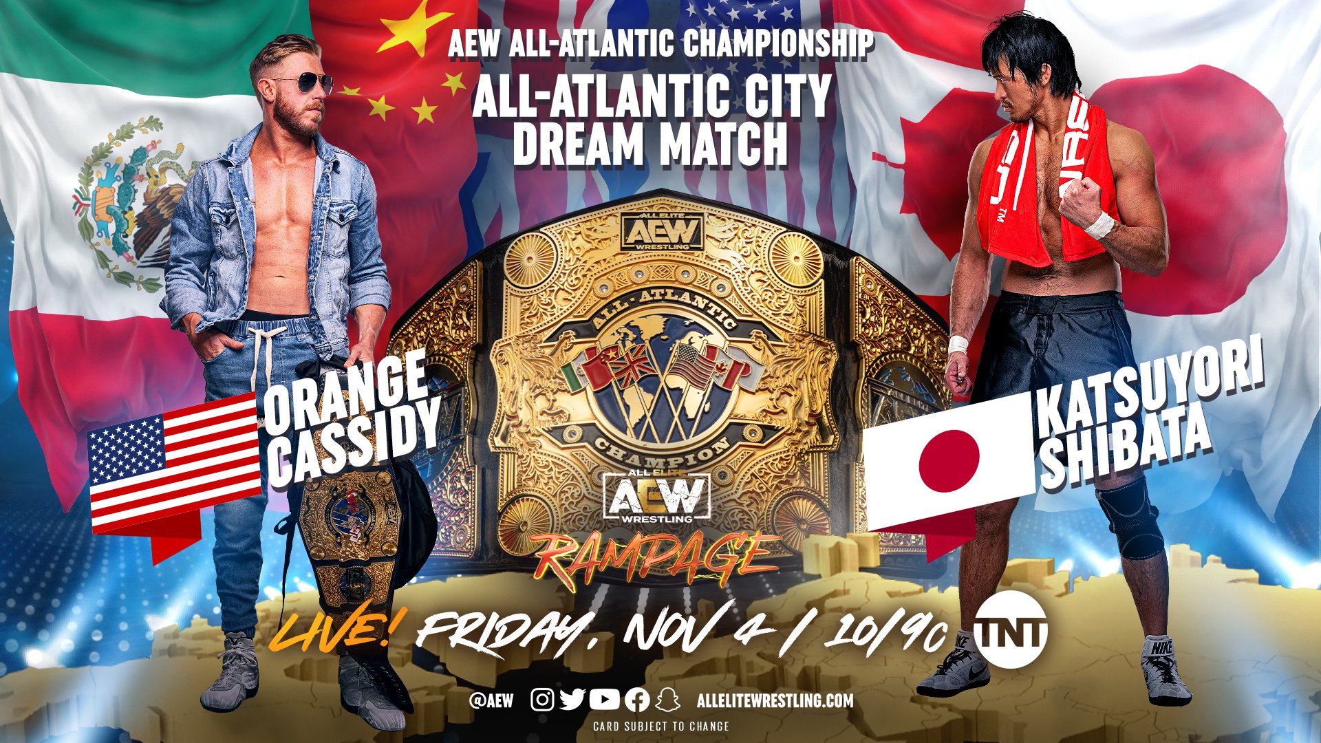 AEW Rampage: Big Title Match Announced; Full Card For November 4 Episode 3
