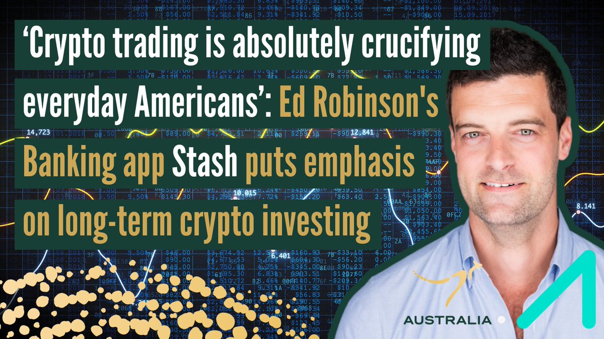 #Crypto | GameChanger <a href="/edwardrobo/">Ed Robinson</a>'s #FinTech <a href="/Stash/">Stash</a> (of which he is Co-Founder and President) has announced its launch of a crypto platform - but with a focus on 'education, guidance, and advice'. #BornGlobal

Read the <a href="/FortuneMagazine/">FORTUNE</a> article here 👉 fortune.com/crypto/2022/10…