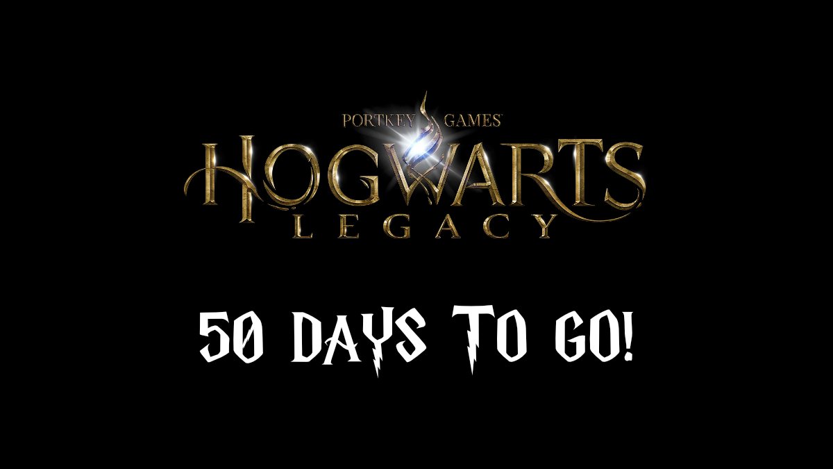 50 days until the release of Hogwarts Legacy!