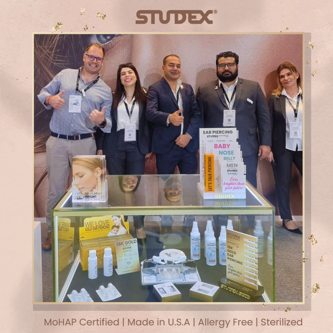Studex_ME's tweet image. Glimpse of Beauty World Middle East 2022 Trade Show.
#PiercingSystemsDMCC #beautyworldmiddleeast #BeautyWorld #Studex #TradeShow #Exhibition #businessnetworking #mydubai #middleeast #UAE #Dubai #StudexMiddleEast #HiDubai