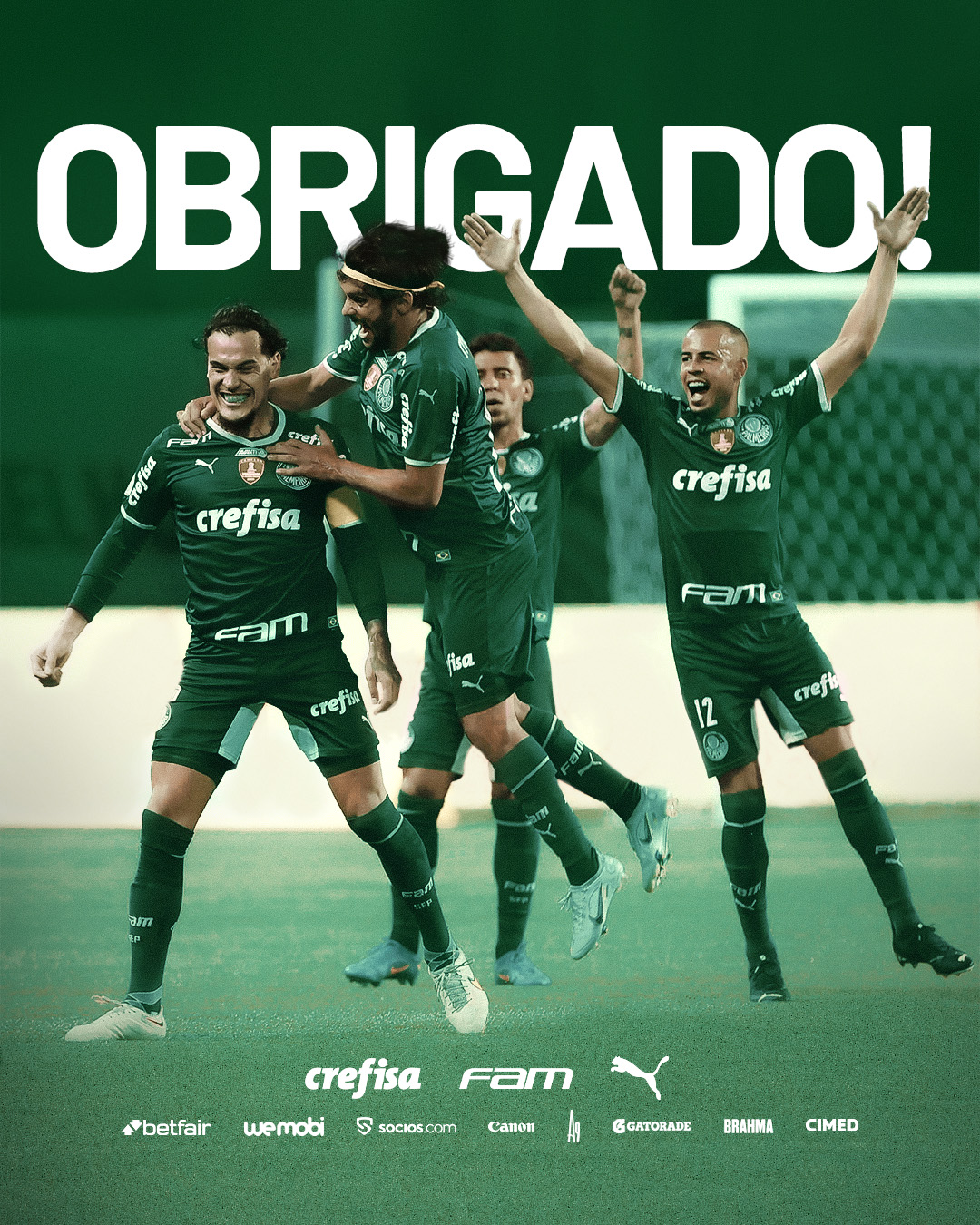 SportsCenterBR - VALENDO, TORCEDOR! Tem time maior que o Palmeiras no Brasil?  #ParabénsPalmeiras