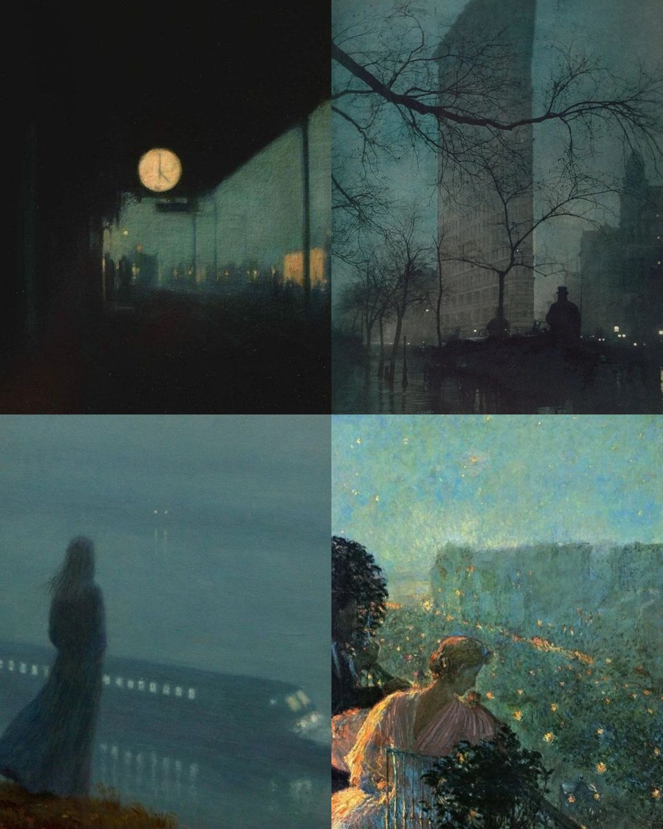 night hues — in art