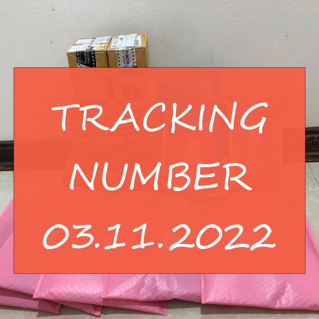unishop559's tweet photo. Tracking Number - 📦
03.11.2022
Copy tracking numberในลิงค์ได้เลย
📍 https://t.co/pG2ZWm7mJO
สอบถามเพิ่มเติม DM
รบกวนอ่านข���อความในเมนชั่นด้วยน้า
Thank you 🙏🏻
#unishoptracking 🙇🏻♀️📦 https://t.co/MnMaIRVIIF