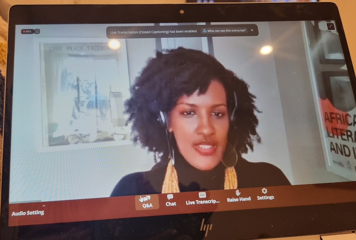 Tuning in early this morning from Melbourne to follow the powerful opening keynote by <a href="/kettynivyabandi/">Ketty Nivyabandi</a> reflecting on her lived experience, power, coloniality, relationality and language in forced migration at #CARFMS22