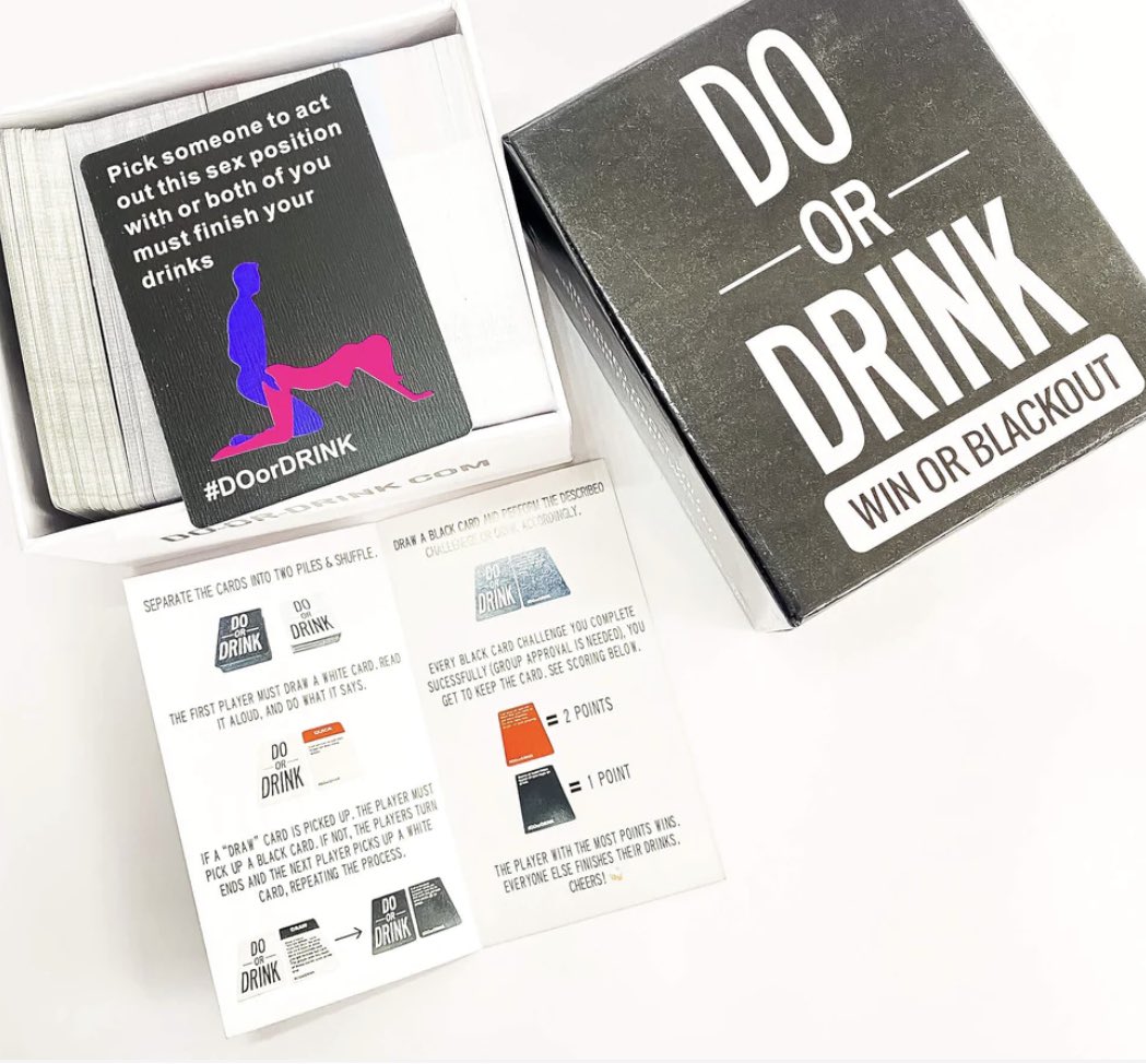 Get the shots ready because Do or Drink will make you and your friends do  savage challenges. With 350 cards included in this game you can…