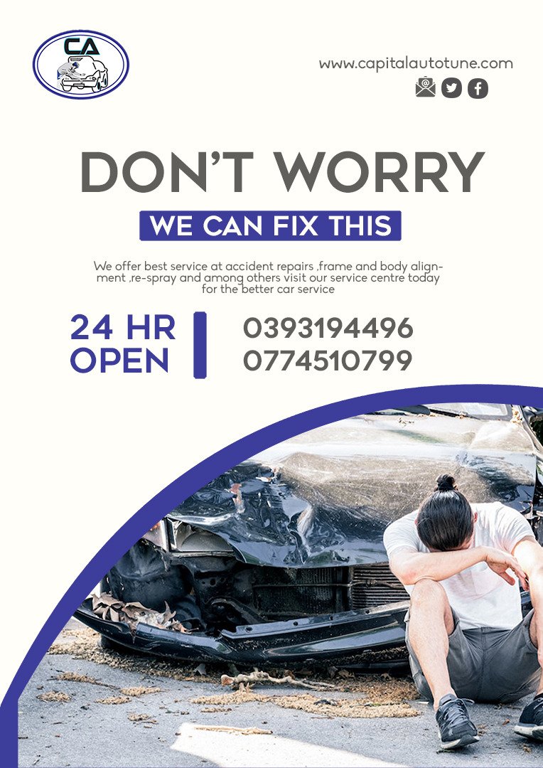 Full body restoration with detailing on accident cars.
Visit our service centre at Gayaza road-Kyebando or call us on +256774510799,capitalautotune@gmail.com