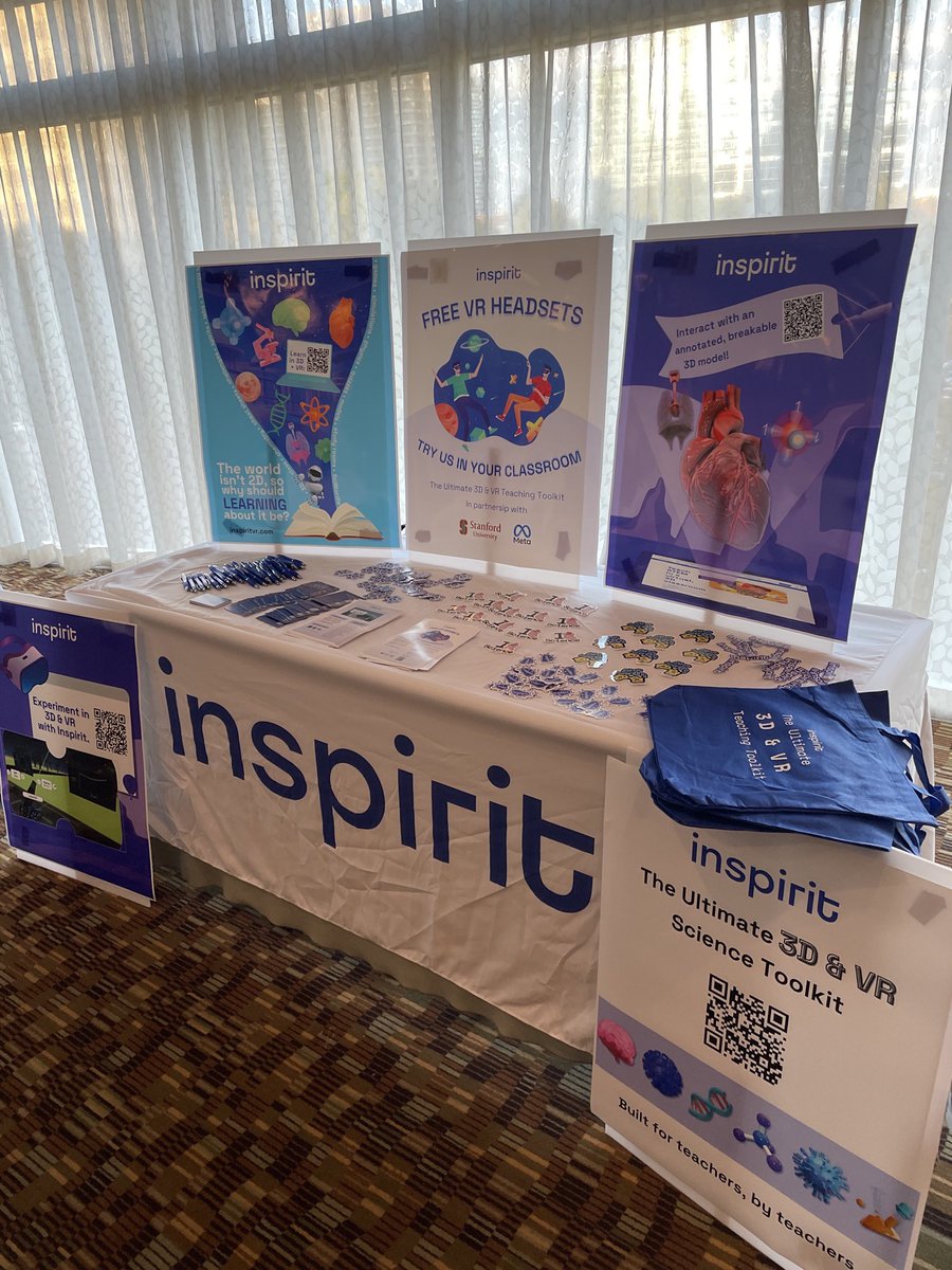 Day 0 of representing <a href="/inspiritVR/">Inspirit</a> at the <a href="/NCSSS_STEM/">NCSSS (STEM Schools)</a> Atlanta conference today! So excited to have presented to the board of directors, and to kick start an exciting couple of weeks with long time friends and family <a href="/CEISMC/">CEISMC</a>. #ARVRinEDU #STEMeducation