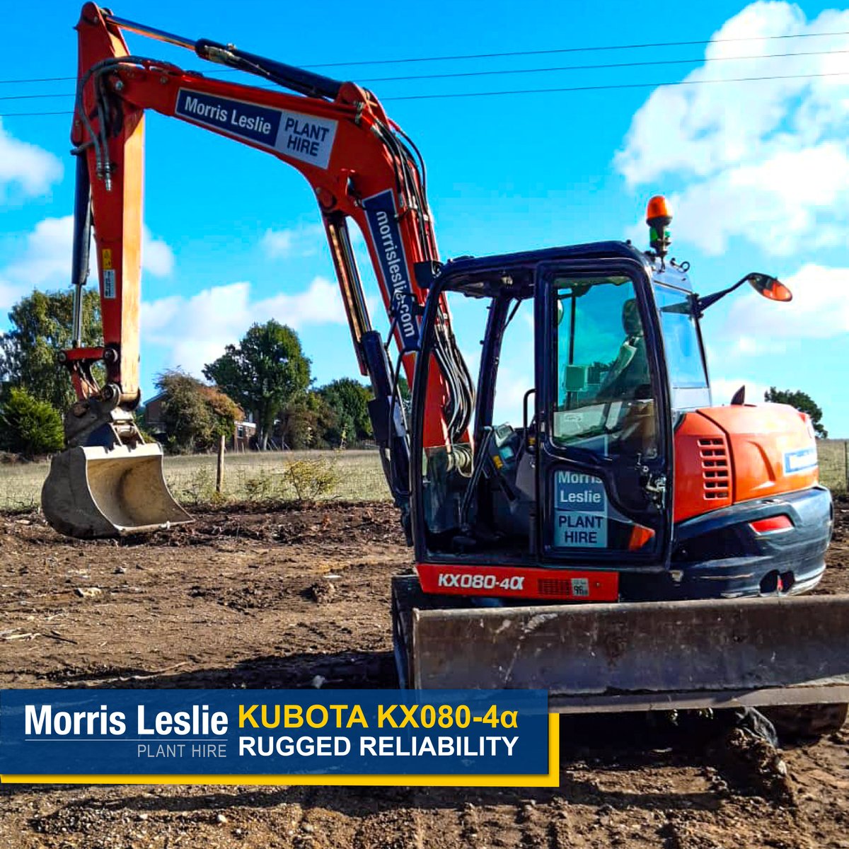 MorrisLeslie's tweet photo. Superior Strength, Powerful Performance💪

To hire the youngest, low emission plant machinery in the industry, contact your local depot today: https://t.co/1brmvgwvPq 📲 💻

#Kubota #Excavator #PlantHire #ModernFleet #OnlyTheBest #YoungestLowEmissionFleet #NeverRest https://t.co/4Dpn4OSBUv