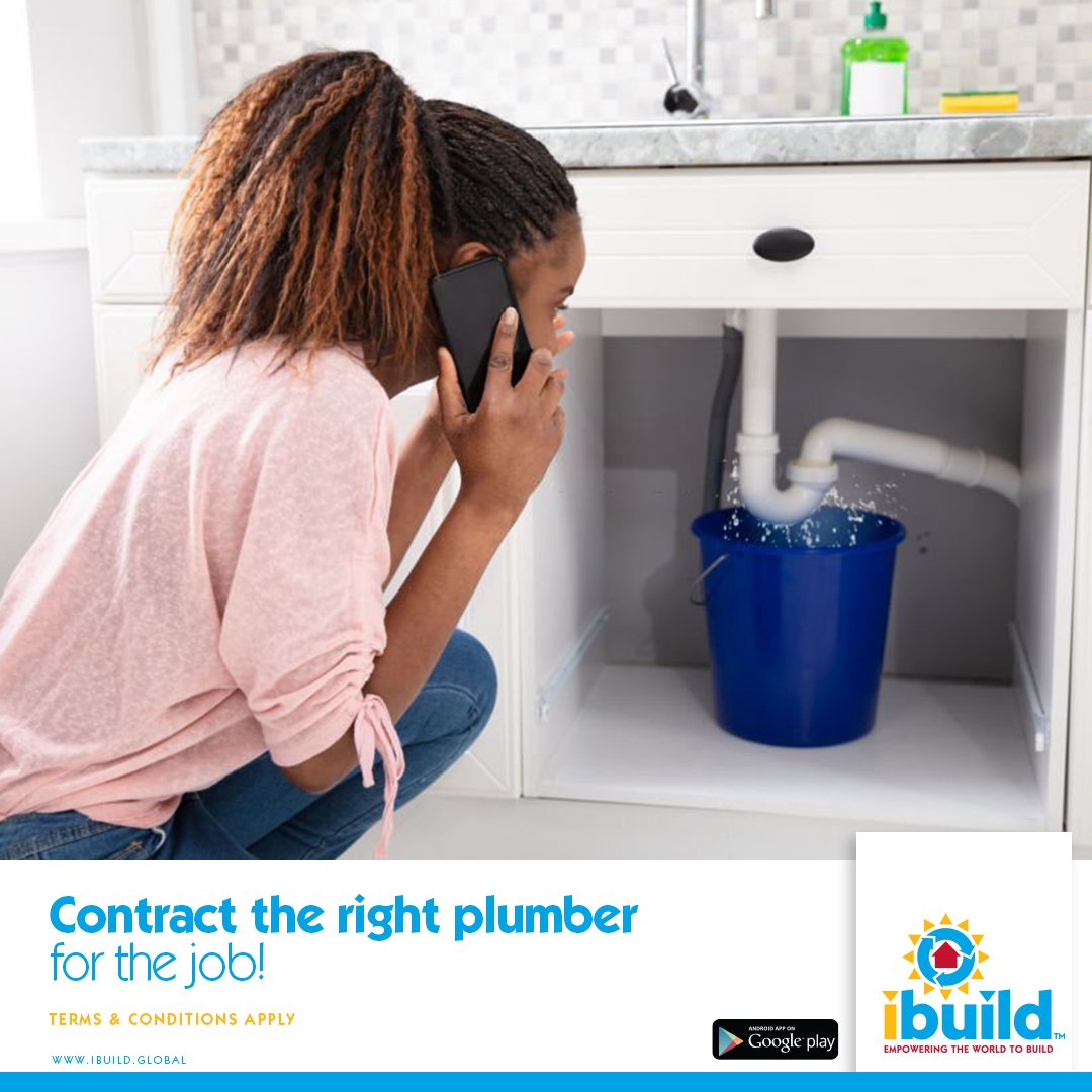 A leaking tap is not what you need! Get a plumber to fix the plumbing in your house. Contract the right plumber for the job!​

Download iBUILD today on playstore to get started: bit.ly/38nG8BQ​
#iBUILD #HomeRenovation #ConstructionManagement #HomeOwner