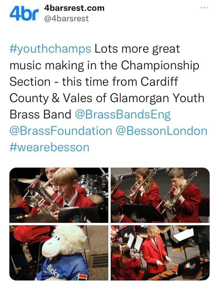 CCVGYBB1's tweet photo. Throughout every tour and competition we are supported by our trusty mascot, Barry, who is always up for a rendition of Sweet Caroline on the coach on the way home as well as a cwtch. Barry’s become a bit of a celeb in the banding world! He’d love a few likes &amp; retweets. https://t.co/zgyPw33C3r