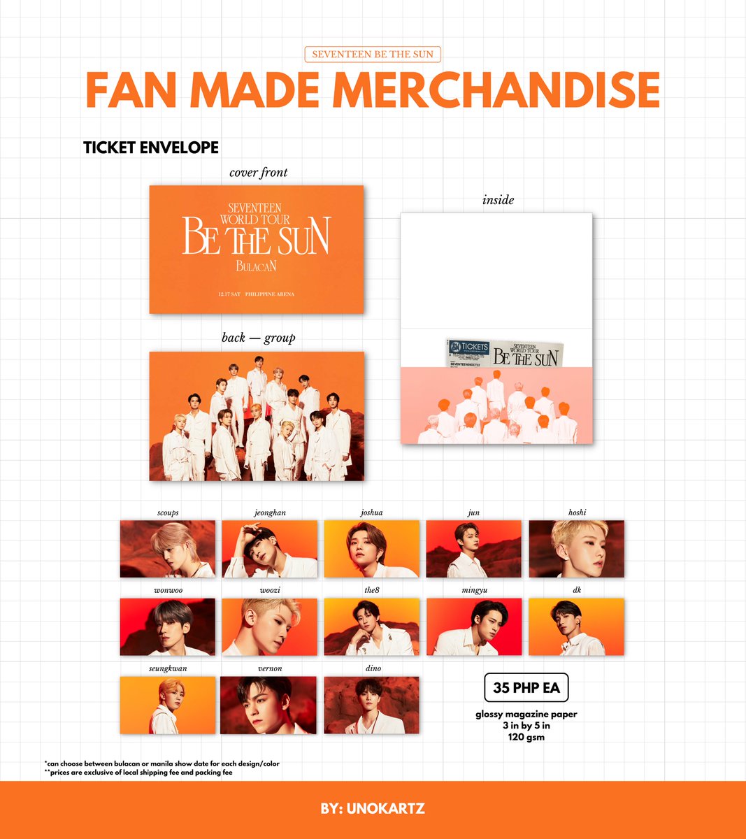 unokartz's tweet photo. ꒰ 💌 help rt wts lfb ph ꒱

BE THE SUN Souvenir Card Fabric Bracelet and Ticket Envelope

—  prices and details on photo below!
—  doo/dop: november 12, 11 pm

order form: https://t.co/YaP8lH4JHS

🏷 seventeen svt bets in bul bulacan manila mnl holder #BeTheSuninBULACAN https://t.co/HLF96RFcJn