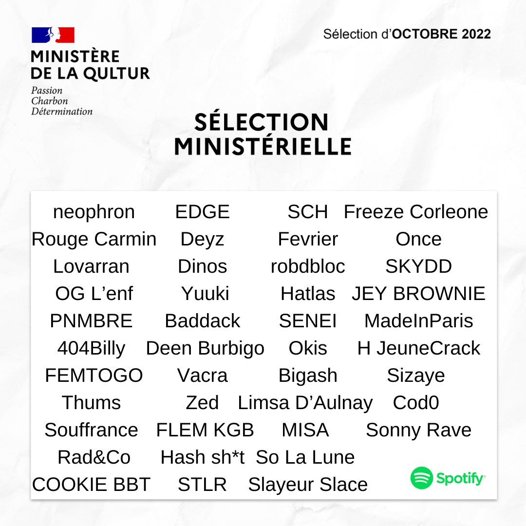 vincelapache's tweet image. BIG M.A.J —&amp;gt; open.spotify.com/playlist/58Z6m…

Voici le lien de ma playlist Spotify, disponible aussi dans ma bio ! Bonne écoute la twittosphère