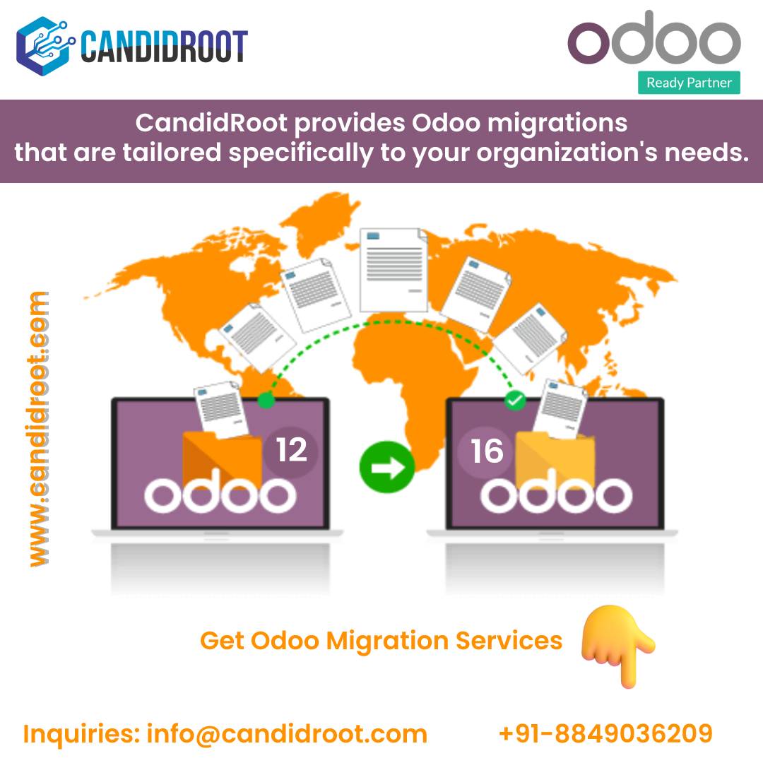 candidroot's tweet photo. CandidRoot provides Odoo migrations that are tailored specifically to your organization's needs.
Get The Best Odoo Migration Service πππ
https://t.co/Hbnf4nMA1s
#Odoo #Candidroot #Odoo16 #Odoomigration #odoocodemigration https://t.co/9tqX9DHcQr