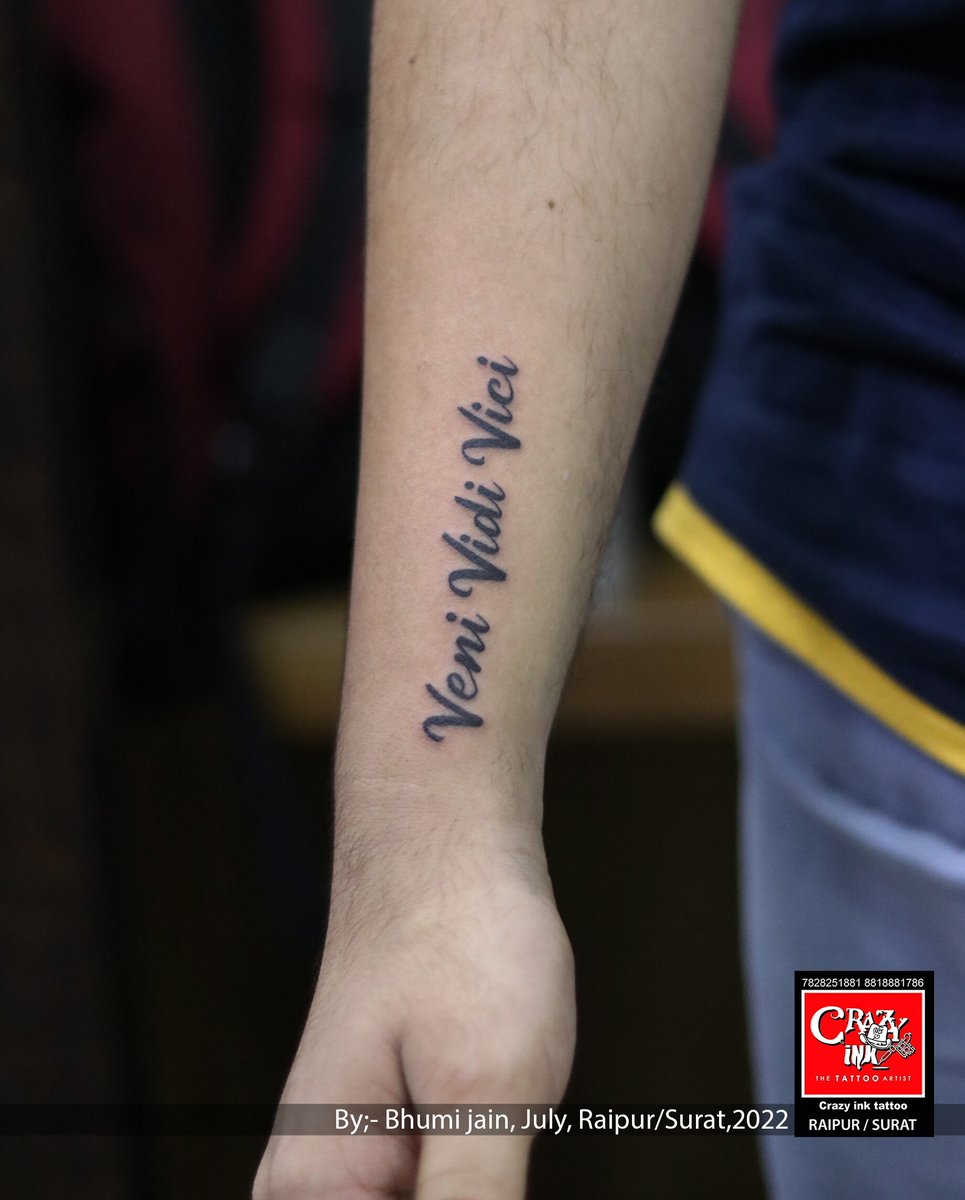 Veni Vidi Vici Tattoo Designs and Meanings 