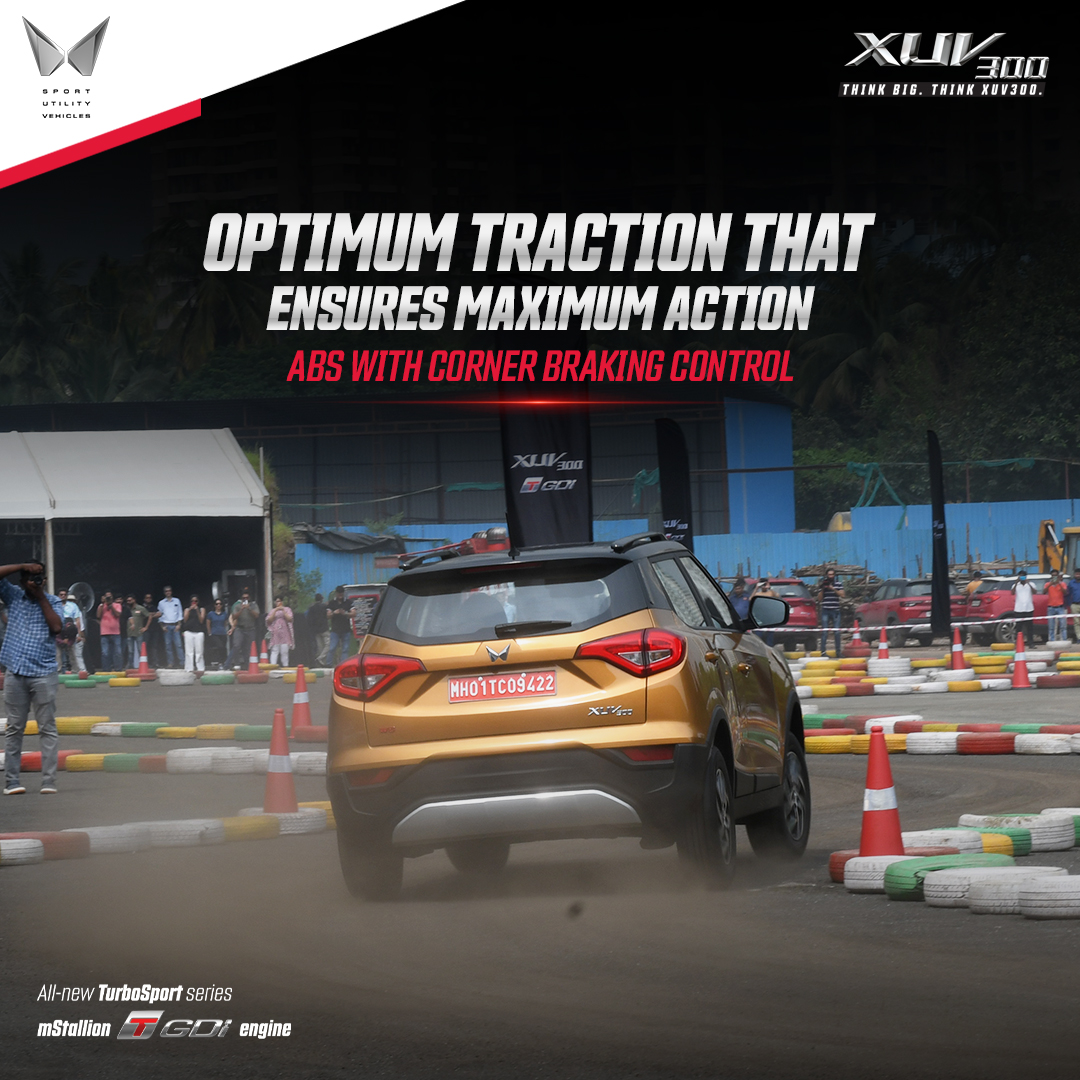 MahindraXUV300's tweet photo. No breaks, just pure uninterrupted thrill.
The XUV300 TurboSport equipped with ABS and Corner braking control is designed to boost your adrenaline levels on every curve.
Know more: https://t.co/j5cu1gQlsv

#TheUltimateThrillMachine #RallytoRoad #PeakPerformance #XUV300 https://t.co/nea6I3t4tb