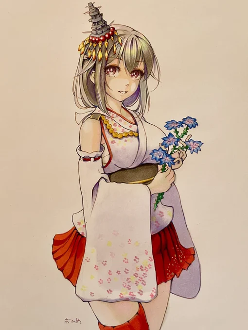 今日は山城さんの進水日でした11月3日の誕生花は「初恋草」…なんですって 