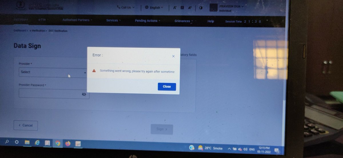 AviSinghal31's tweet photo. So this is happening again on Icnoem Tax portal while uploading ITR of auditable firms. Thankyou @Infosys @FinMinIndia @nsitharaman @nsitharamanoffc @Anurag_Office @ianuragthakur for this tremendous experience to all professionals through out the nation. #Infosysfailed https://t.co/MCgk9DekKN