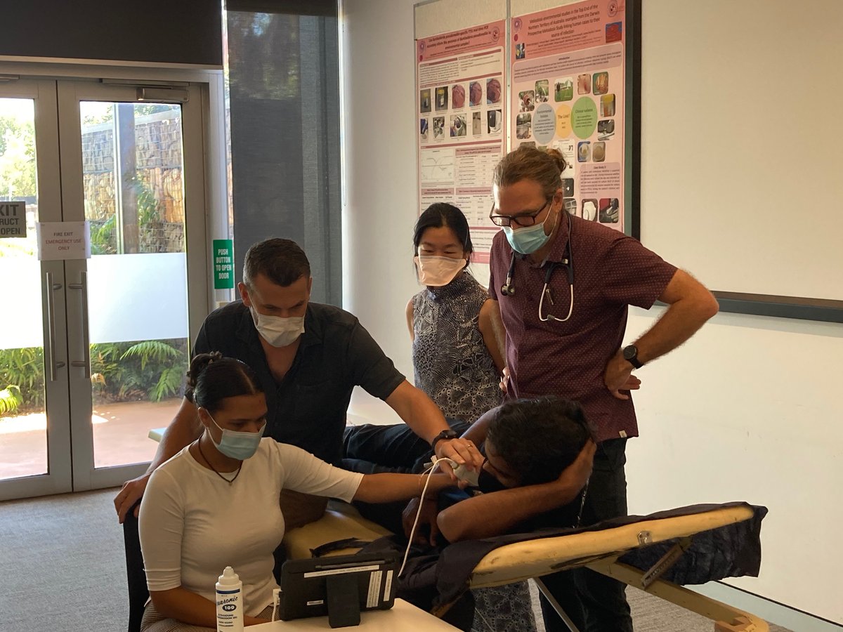 A new study to improve access to quality &amp; culturally safe care for Rheumatic Heart Disease (RHD) is underway in Aboriginal and Torres Strait Islander communities. 
Read more about this work, supported by a #MRFF grant, in this Healthy Tomorrow article: bit.ly/3SMG81H