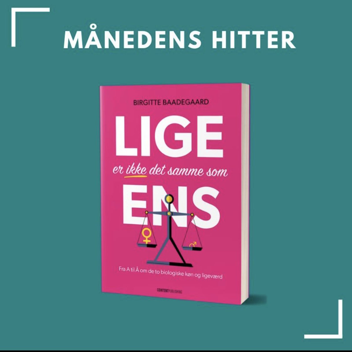 BirgitteBaad's tweet photo. Bare… hurra!! Lad bevægelsen og bevidstheden vokse…🎯🎯
#forandring #bevidsthed #bevægelse #samfund #ligestilling #dkpol #ligeværd https://t.co/R8Fqr0dJ4S