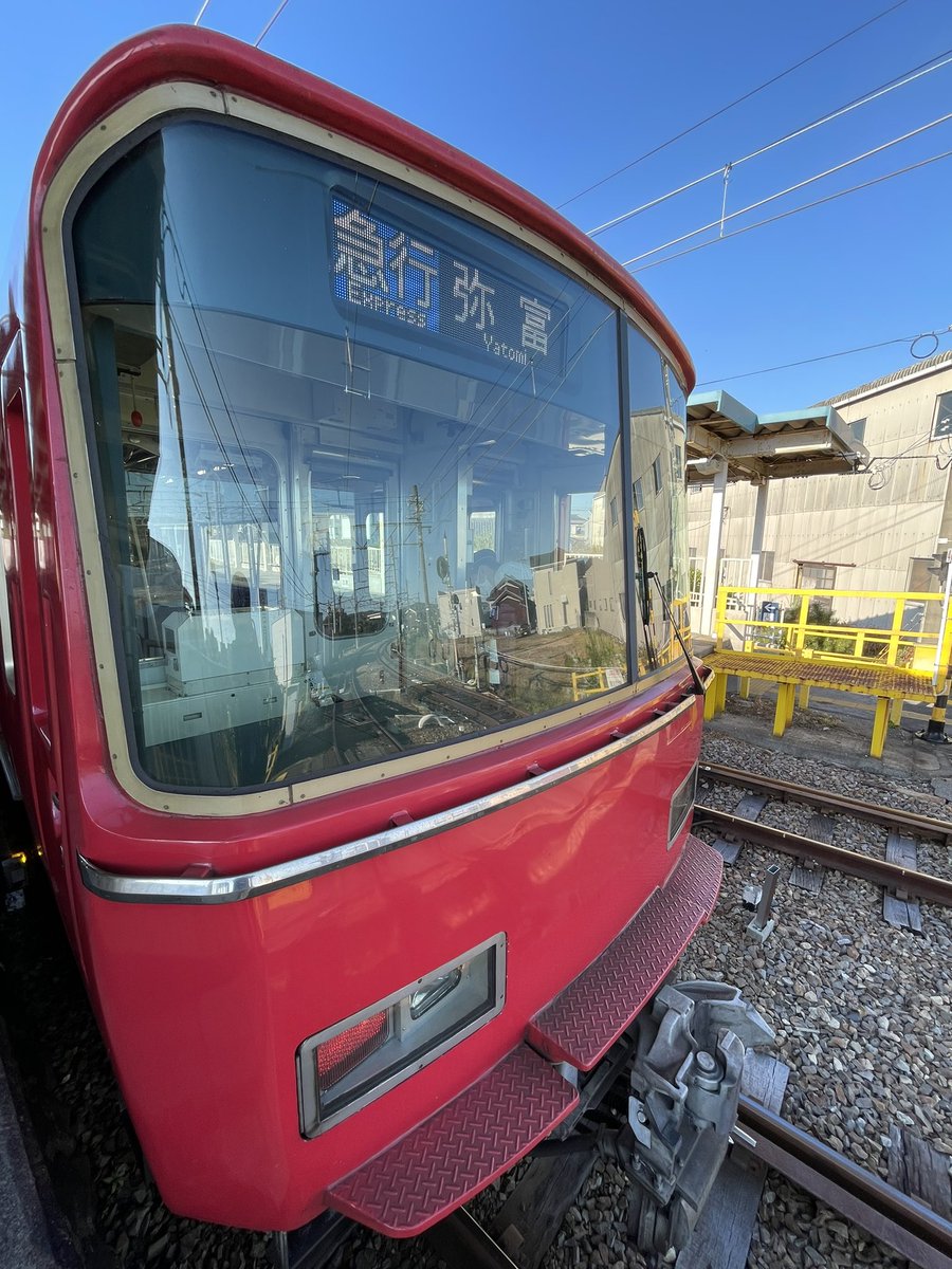 hatabo9501's tweet photo. #乗り鉄🚃 & #ウォーキング🚶👟
#乗り鉄🚃 #名鉄6500系🚃 #6522f(6522形に乗車) #急行 → #普通弥富行🚃 #吉良吉田駅🚉 https://t.co/9iNYHJpgs3