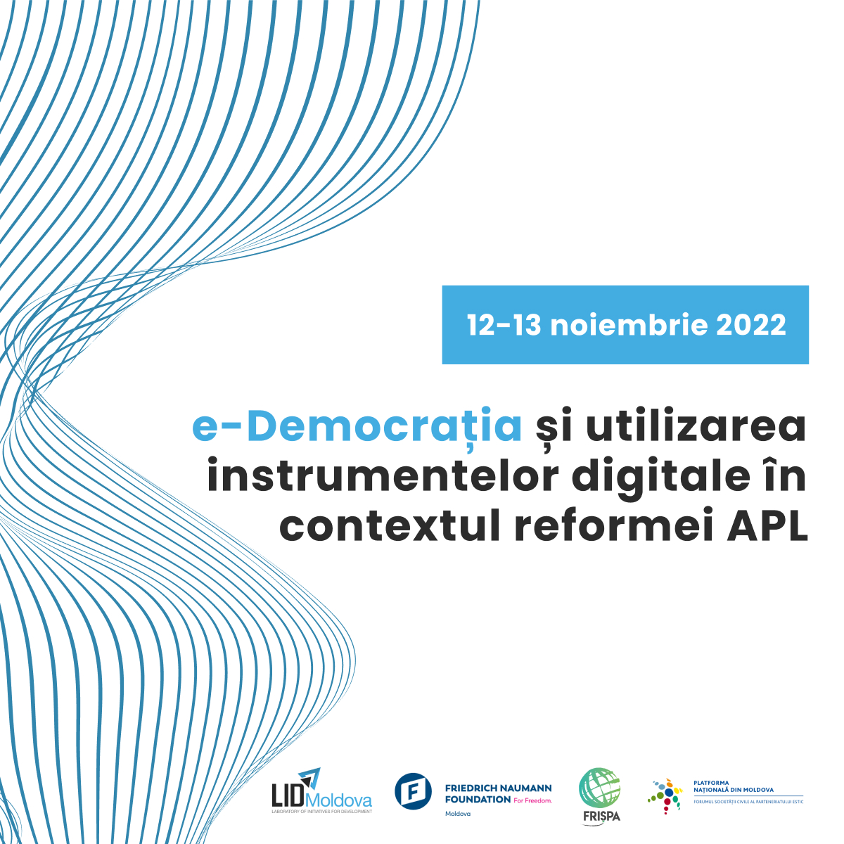 LID Moldova invită aleșii locali, funcționarii publici, reprezentanții societății civile și studenții facultății de AP la 𝐂𝐎𝐍𝐅𝐄𝐑𝐈𝐍𝐓̦Ă. Pentru a participa vă rugăm să completați acest scurt formular: forms.gle/hAG5pozSLrYJYh…