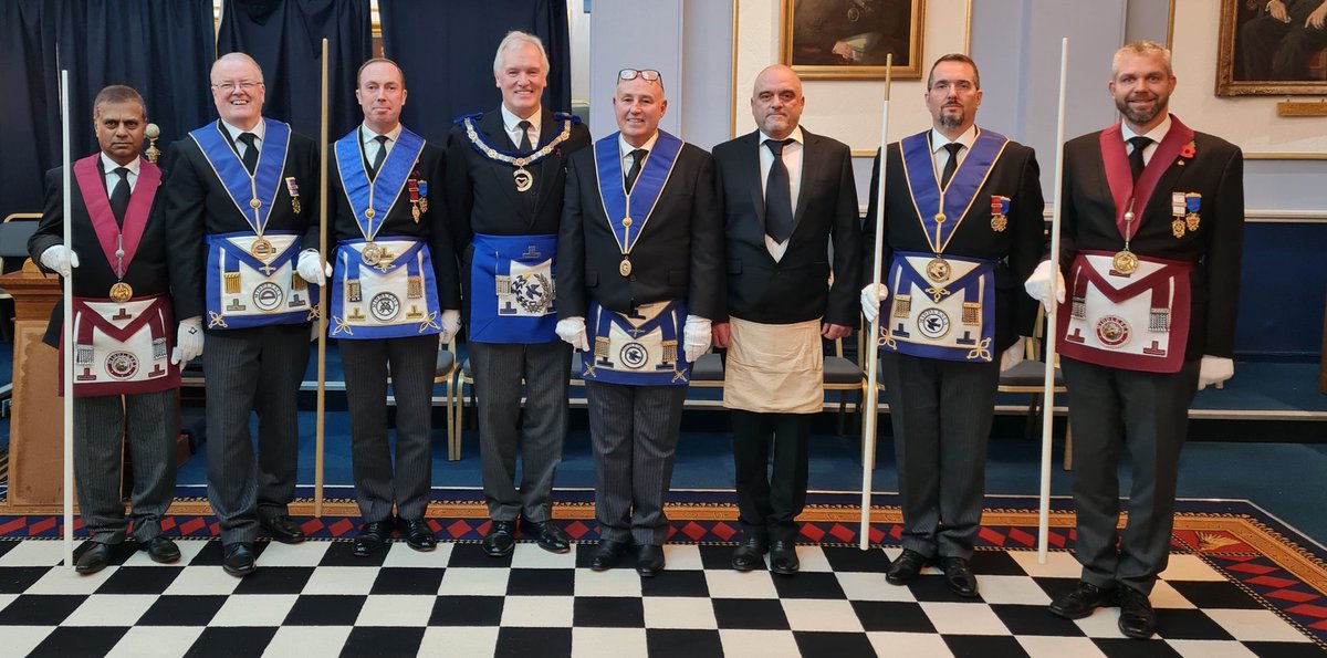 Many congratulations to the newest member of Strawberry Hill Lodge on taking his 1st step in Freemasonry.