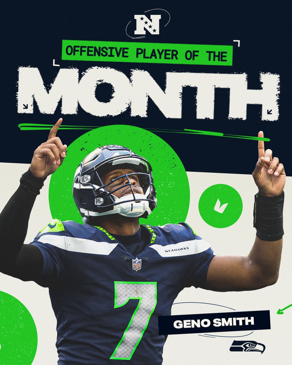 He still hasn't written back. 

<a href="/GenoSmith3/">Geno</a> is your NFC Offensive Player of the Month!