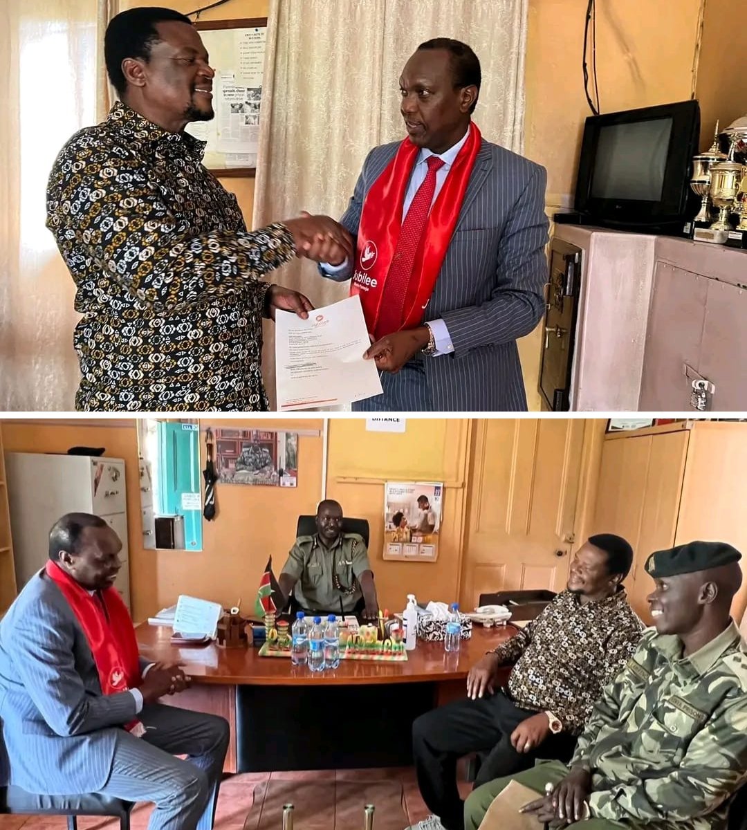 Omorisia Chakobo on Twitter "RT Kenyans Jeremiah Kioni pays a visit