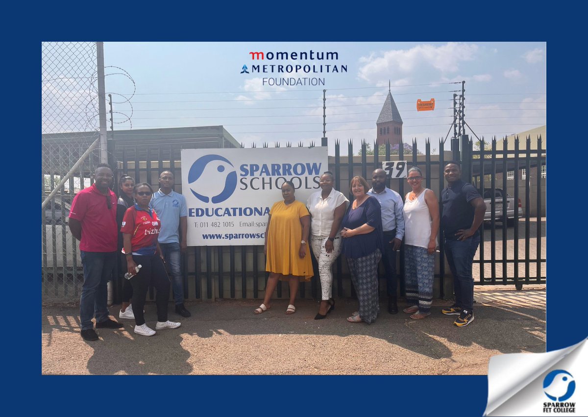 SparrowFET's tweet photo. The @Momentum_za  (MMF) team together with Hlengiwe from UHURU came to Sparrow to present an Impact Management Masterclass to some of our Sales and FET College team.
 
Sparrow teams were taught some valuable information on Impact Reporting and Impact Measurement and Management. https://t.co/gJHnRHkfRD