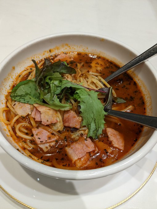 スープスパしようや… 