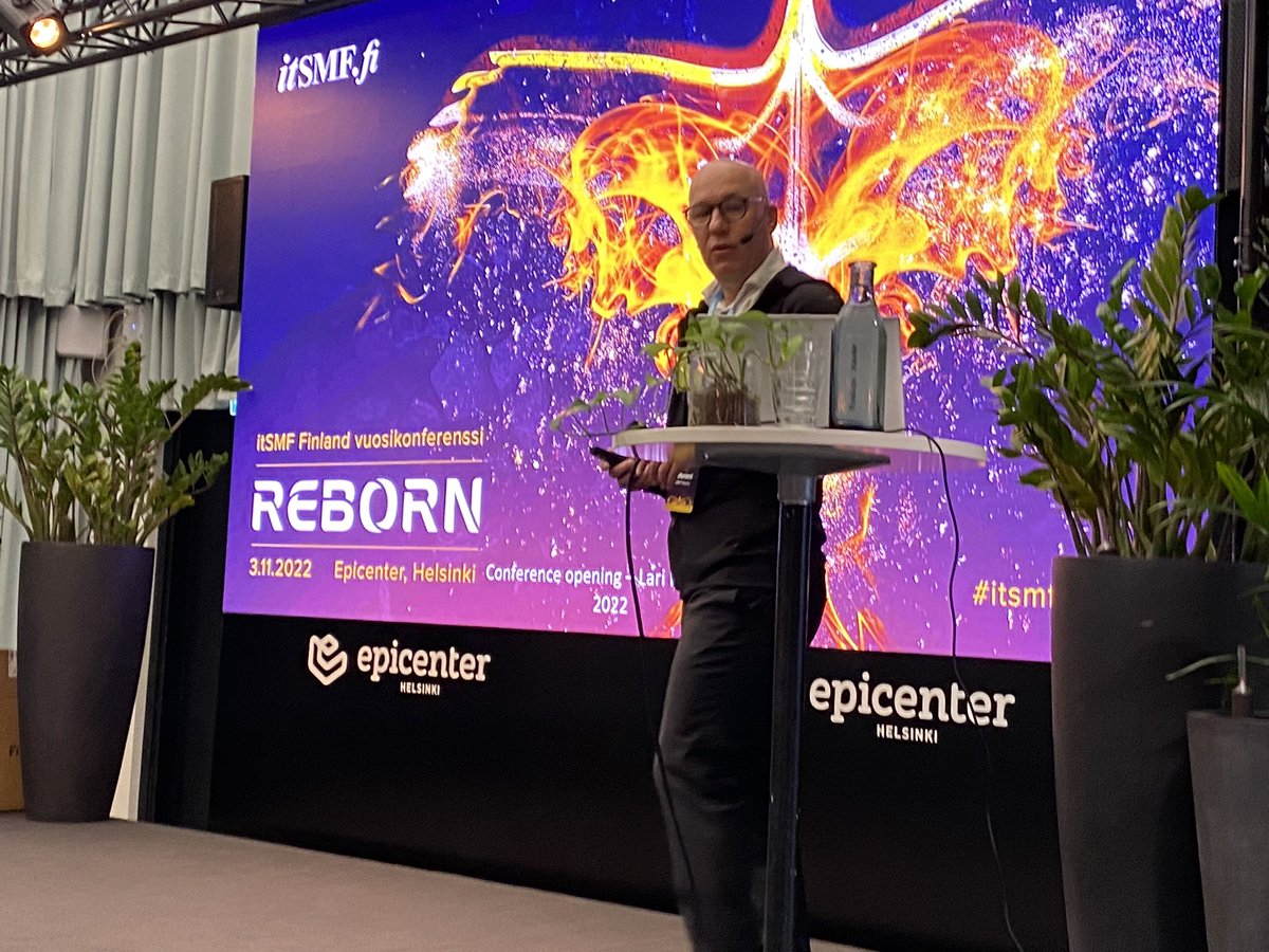 Stschuma's tweet photo. Kicking off #itsmfreborn #itsmf event in Helsinki today https://t.co/xoaP9Ikr9o