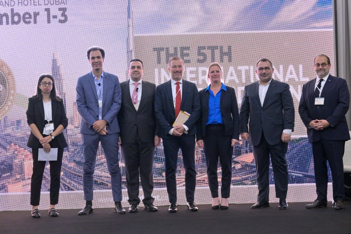 mapconference's tweet photo. COIN MINTING &amp; PRECIOUS METALS session, moderated by Mr. Thomas Stutz, VP @GieseckeNews with the honorable speakers Mr. Mehdi El Ouardighi, Mrs. Jihen Maâtar, Mr. Sarp Tarhanaci, Mr. Marc Schwartz @MonnaieDeParis, Mr. Michel Helou @PrintCutSAL, &amp; Mrs. Samantha Burns @ReconnIntl https://t.co/ifZWwLPHs5