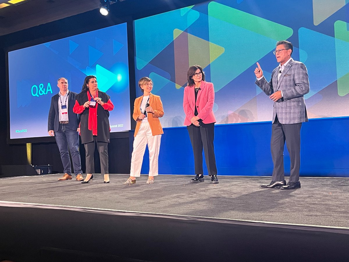 adeletrombetta1's tweet photo. #Cisco and @CiscoCX are doing groundbreaking work with our Partners. The energetic sessions @CiscoPartners really puts into perspective the transformation we are driving to own exceptional customer experiences. #CiscoPS22 #LetsOwnIt https://t.co/cOeqSd6cdn