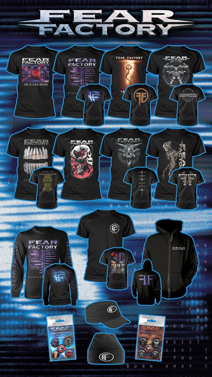 area23shop's tweet photo. เปิดพรีออเดอร์เสื้อจากขุนพลอินดัสเทรียลเมทัลจากแอลเอ FEAR FACTORY เซ็ตล่าสุด ราคาพิเศษ
แขนสั้น ฿890 (หน้าร้าน ฿990)
แขนยาว ฿1,250 (หน้าร้าน ฿1,350)
ฮู้ด ฿2,200 (หน้าร้าน ฿2,400)
สนใจทักหาแอดมินได้เลยครับ
#Area23Shop #PreOrderMerch #FearFactory https://t.co/dN19TIL1fd