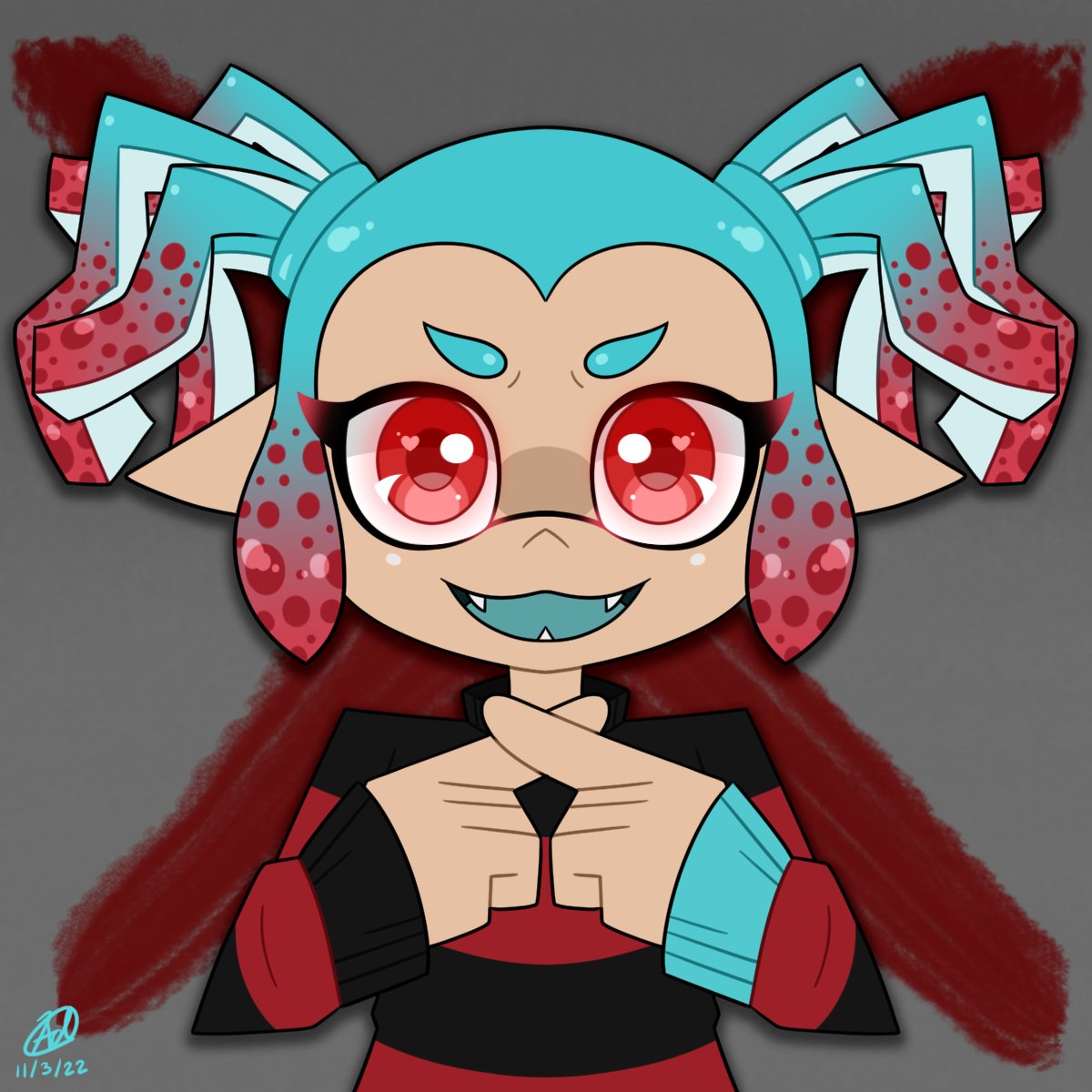 MCPearly1's tweet photo. 2am art of Red Sole!!

❤️💙❤️💙

[ Splatoon | #Splatoon3 #coroika ] https://t.co/t0GTnOyCyX