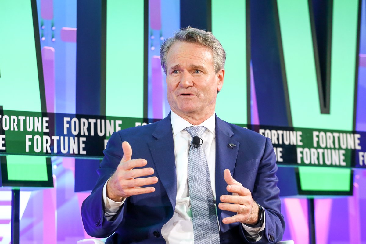 'We as employers at sizable companies are opportunity generators,” Brian Moynihan, Chair of the Board and CEO of @BankofAmerica says at the #CEOInitiative.