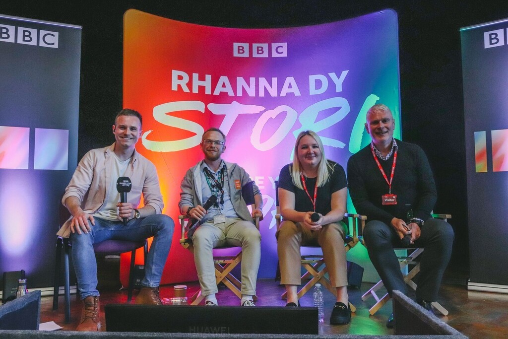 Thanks again to <a href="/bbc/">BBC</a> for letting me be a part of your special #shareyourstory #BBC100 school tour. It's such a privilege to be asked to share my creative story with three different schools! instagr.am/p/Ckf76GxMNgX/