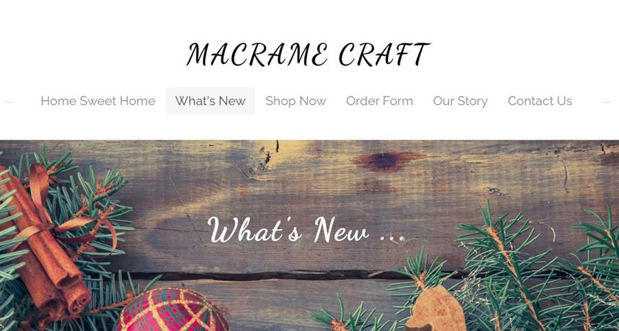MacrameCraftSA's tweet image. Check out our new page &quot;What&apos;s New&quot; on the website. Here we share what we&apos;ve been up to.
macramecraft.weebly.com/whats-new.html

#macramelove #macramebusiness #macrame #websitedevelopment #thursdayinfo #whatsnew #localbusiness #proudlysouthafrican #macramecraft #macramecommunity #macrameartist