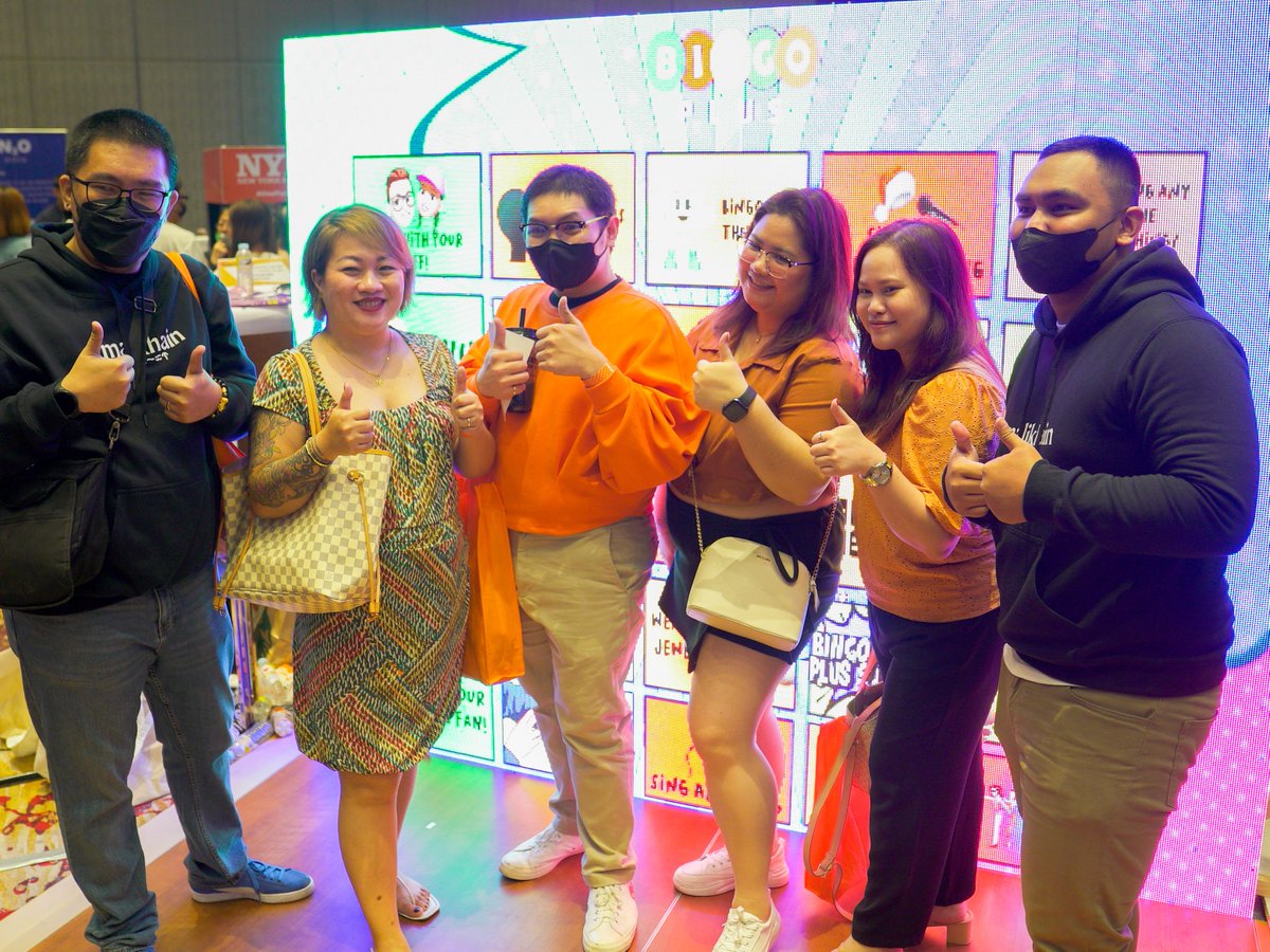 Bingoplusph's tweet photo. BTS with #BingoPlus at the #BlogaFest2022! 🙌
Thank you so much #BlogaFest, for choosing #BingoPlusPh as your co-presenter! https://t.co/3KIcRJqNO4