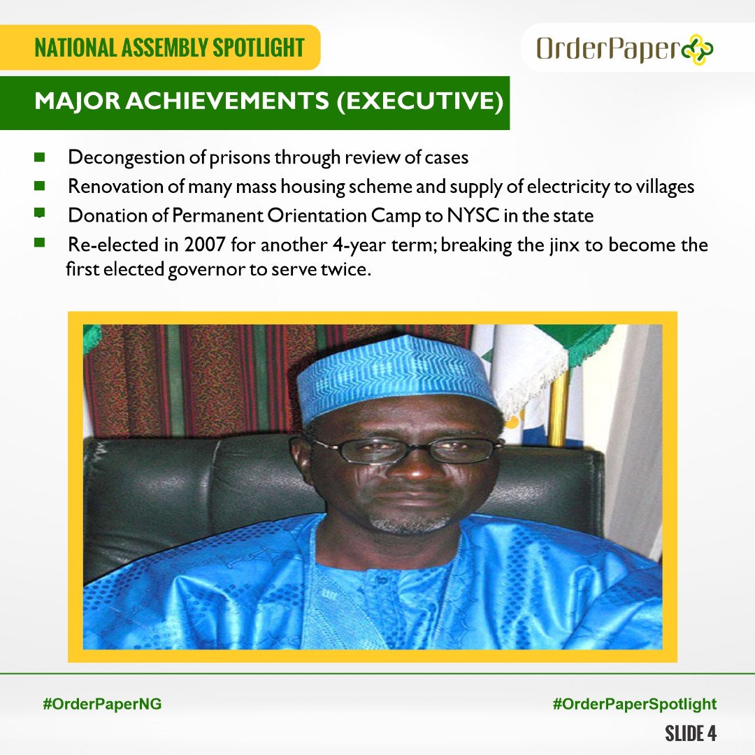 OrderPaper's tweet photo. This week’s edition of #OrderPaperSpotlight is on a one-time Presidential Candidate and lawmaker representing #Kano Central Senatorial District. https://t.co/Yjovrykqhz