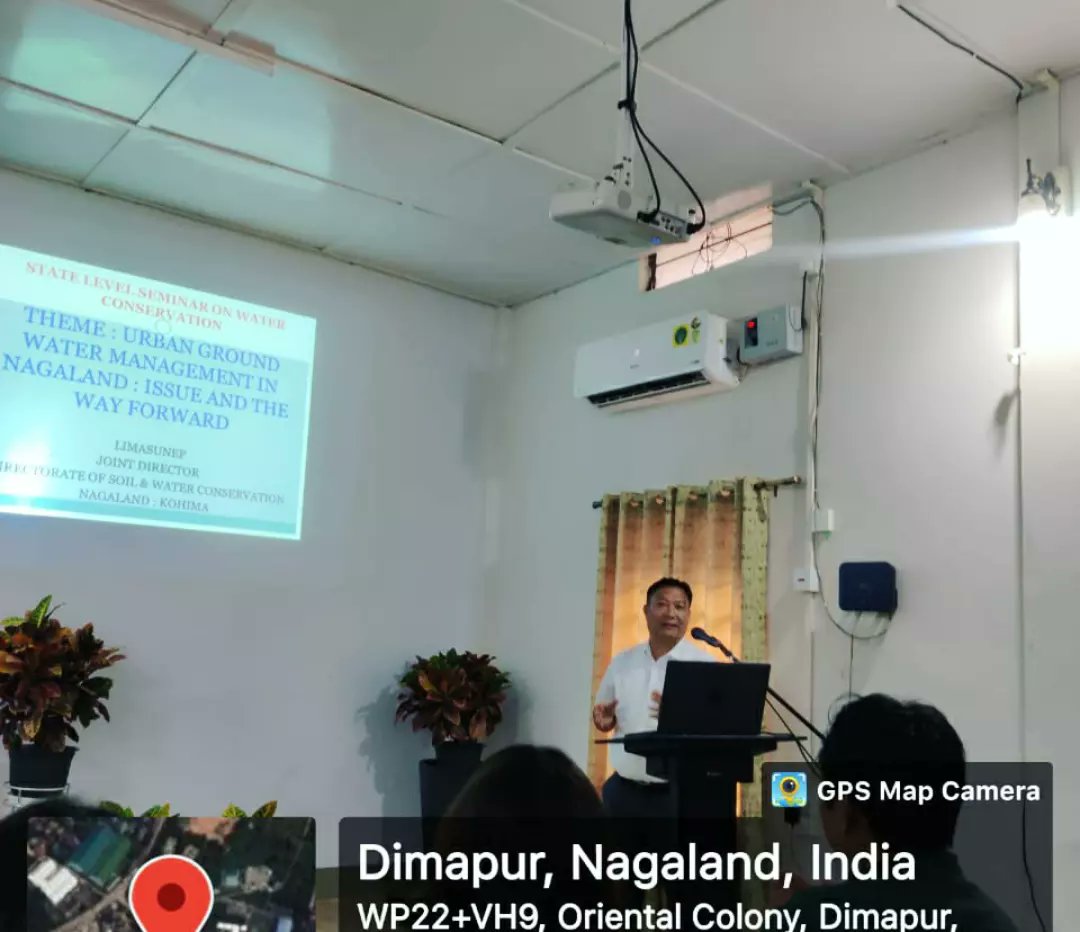 DimapurCollege's tweet photo. State Level Seminar on WATER CONSERVATION jointly organised by Jal Shakti Team, Dimapur Govt. College &amp; Swachhata Action Plan Committee, Unity College, Dimapur.
@mydhenagaland  @unitycollegedim https://t.co/ZkKfSRMS1O