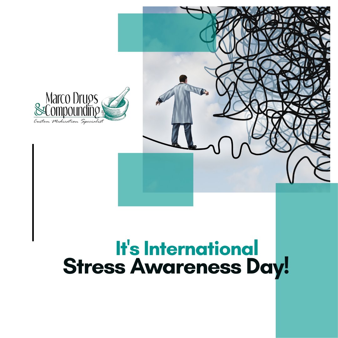 marcodrugs's tweet photo. As the holiday season approaches, let’s take a moment to discuss chronic stress and adrenal dysfunction.

If you suffer from chronic stress or suffer from adrenal dysfunction, don’t hesitate to get in touch with us.

#stressmanagement #stressawareness #compoundingpharmacy https://t.co/CGv4LWrLBy