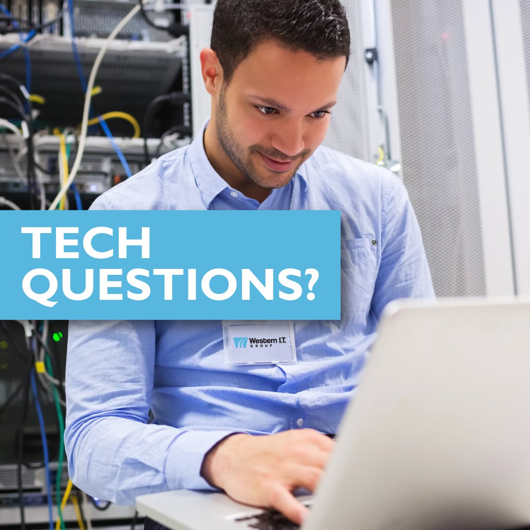 westernitgroup's tweet photo. 🧐 We know I.T. can be confusing. If you have any questions related to software, managed services or I.T. in general comment below and we'll find the answers. 👇

#witg #itsolutions #ldnont #cloudphones #tech  #managedIT #techquestions #itquestions #managedservices #faq https://t.co/AvOIvkQKvO
