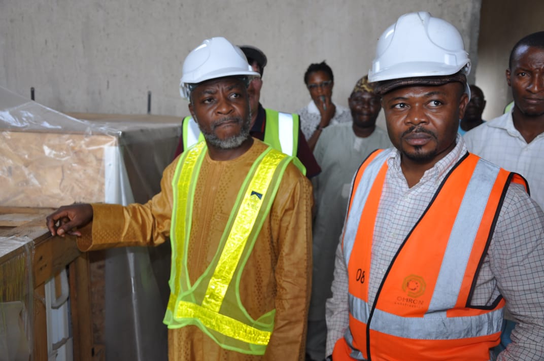 I, alongside my counterpart from the Ministry of Housing and Urban Development, Hon. <a href="/AMSaifuddeen/">Arc. Saifuddeen</a> yesterday inspected the ongoing construction of Ilorin Innovation Hub (IIH) and get briefed by the Consultant and the Contractor handling the project about the pace of the work.