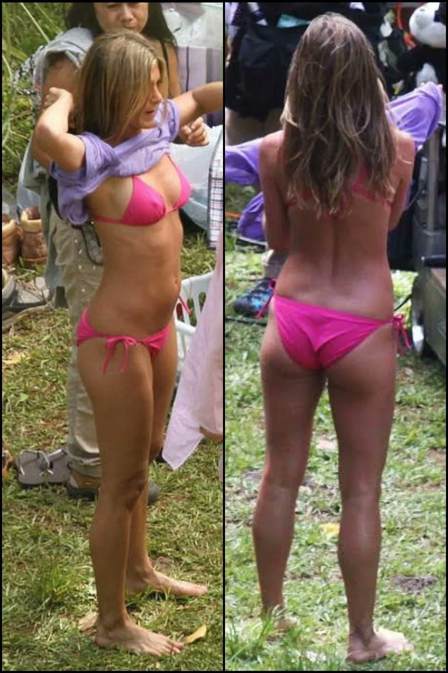 Sluts and guts on twitter jennifer aniston on the set of just go with